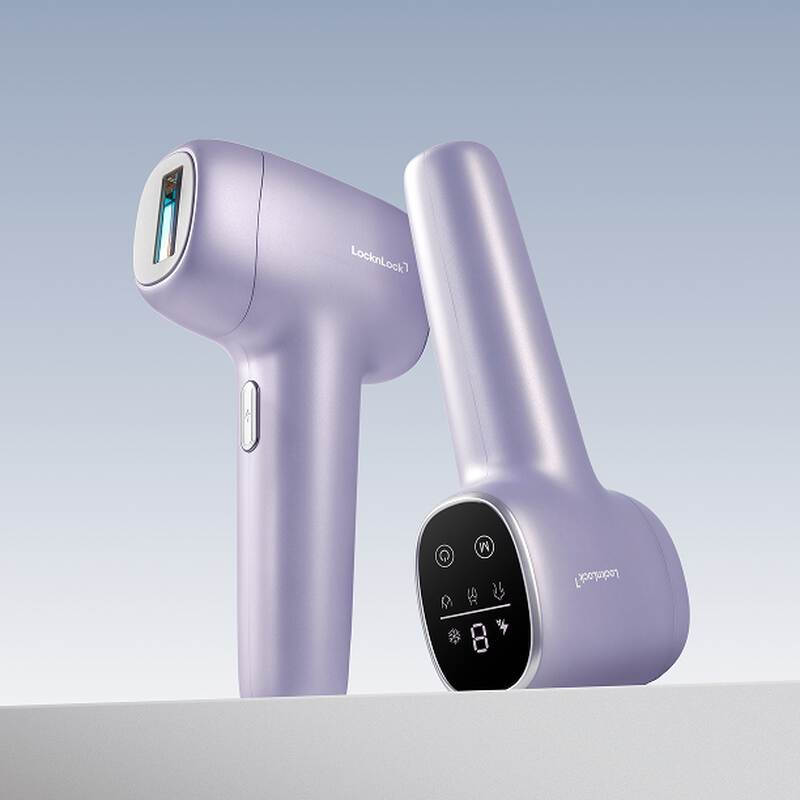 M&aacute;y Triệt L&ocirc;ng tại nh&agrave; IPL LocknLock Ice Cooling, 9 Mức Năng Lượng, Bước S&oacute;ng 600-1200nm, M&agrave;n H&igrave;nh LCD, Chế Độ Tự Động - ENC311PUP, , large image number null